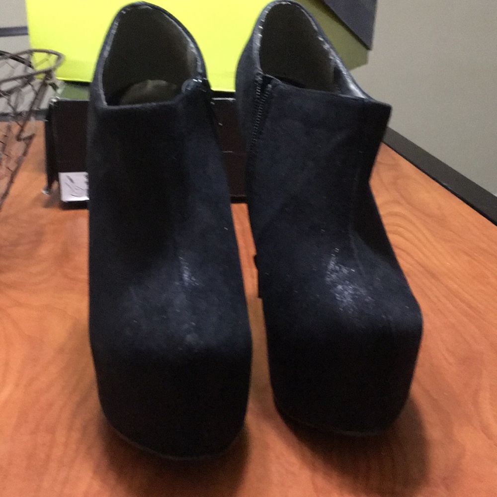 Black booties